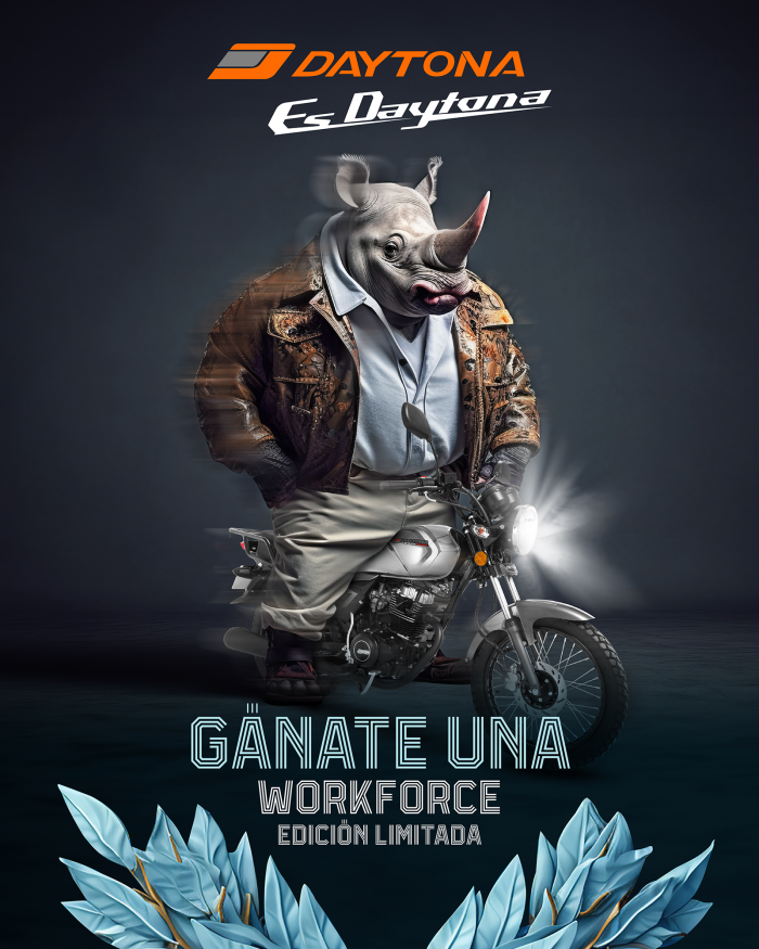 ¡Daytona celebra 20 años contigo y te premia con una moto!